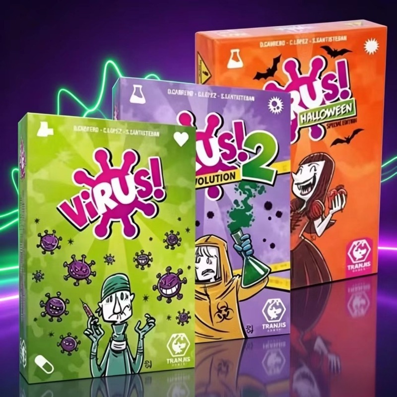 Party Games Youth - Familie Strategie Kaartspelset Virus Serie 1&2