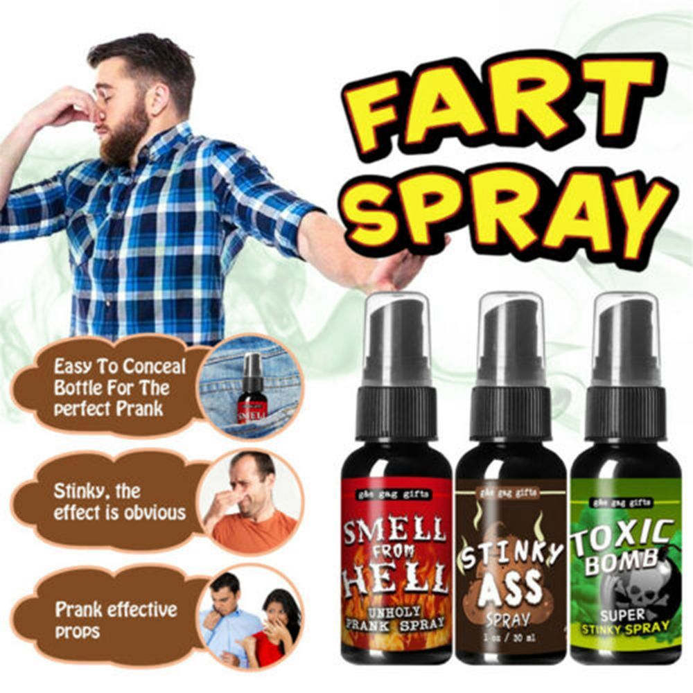Party Games Bomb - 30Ml Vloeibare Scheetspray Kan Stinken Bom-Stinkende