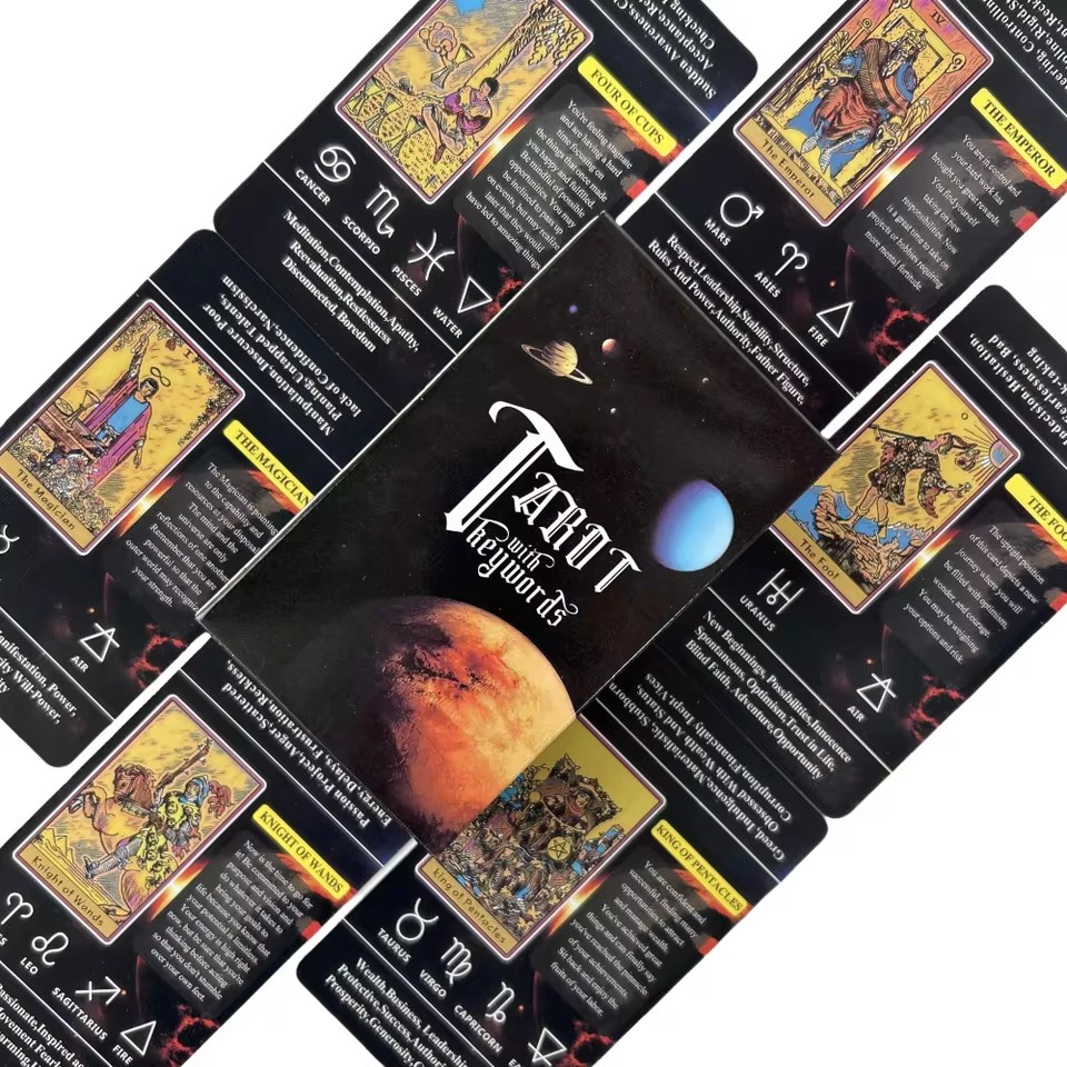 Party Games Meaning - Tarotkaarten voor beginners met betekenis erop,