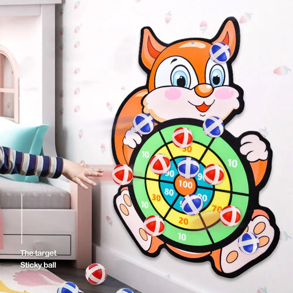 Party Games Classic - Klassiek educatief buitenspeelgoed dartbord met kleverige