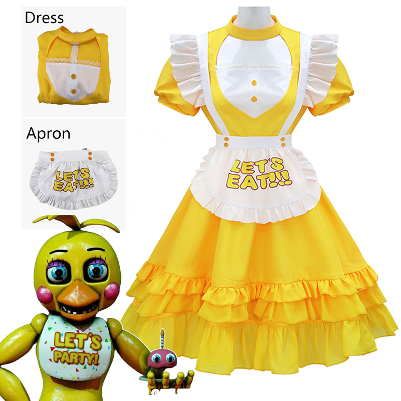 Party Games Girls Night - Toy Chica Cosplay Kostuums Game Five