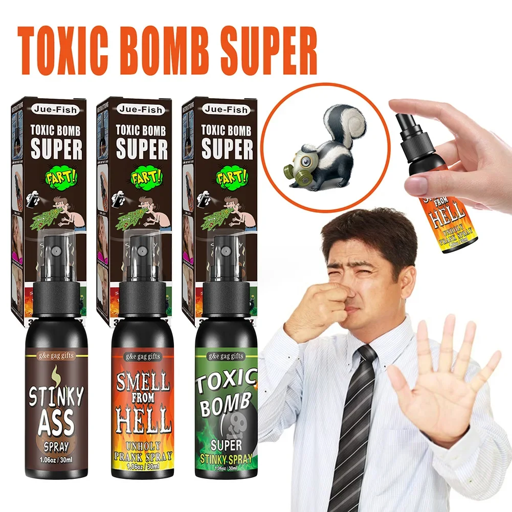 Party Games Bomb - 30ml Scheet Gag Spray Prank Joke