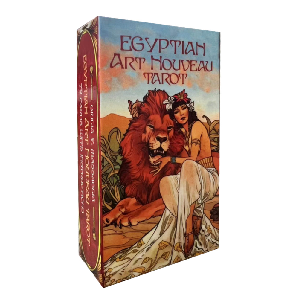Party Games Meaning - Egyptische Art Nouveau Tarot Kaarten Orakel