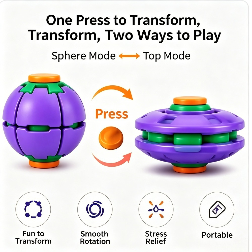 Transformeerbare Fidget Spinne - Party Games For Adults And Kids recensie en prijs