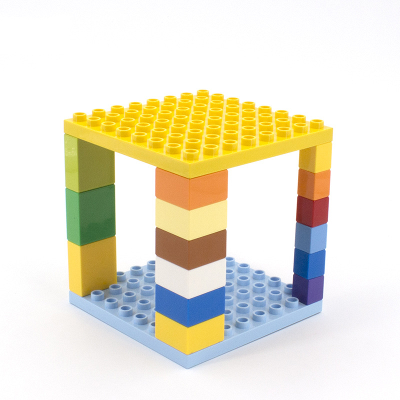 Grote bouwstenen bodemplaat co - Lego Set City recensie en prijs