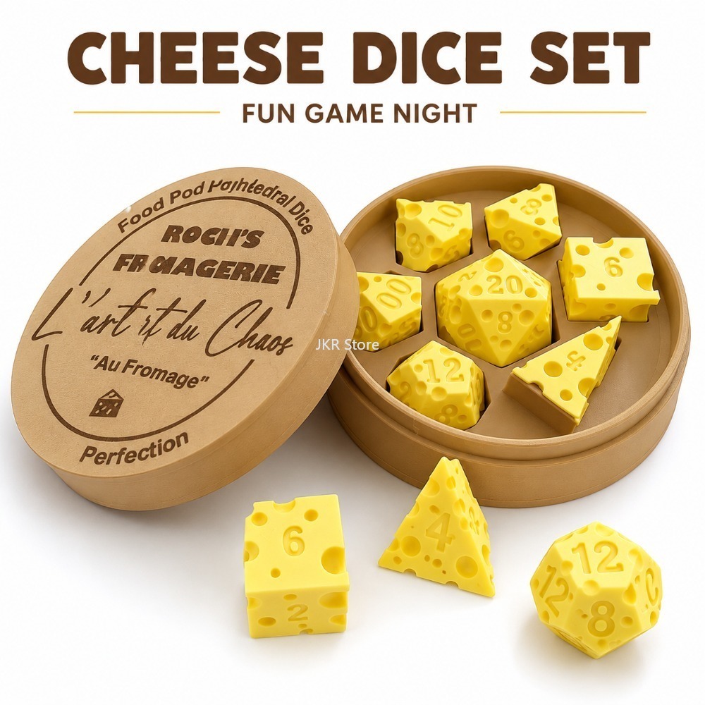 Kaasvorm dobbelstenendoos orna - Party Games Classic recensie en prijs