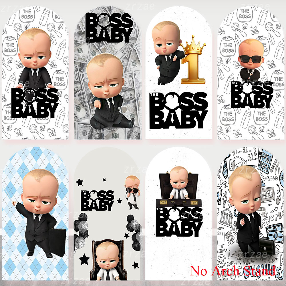 Boss Baby Arch Cover Achtergro - Party Games Baby Shower recensie en prijs