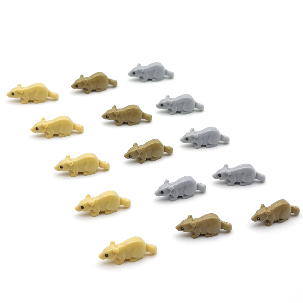5 stks MOC Stad Dier Muis Bouw - Lego Set City recensie en prijs