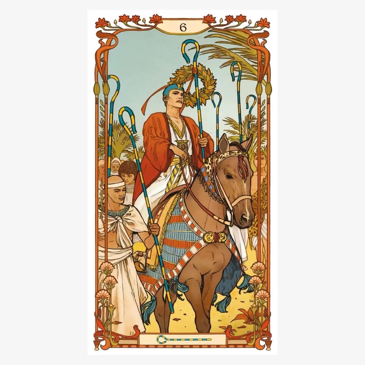 Egyptische Art Nouveau Tarot K - Party Games Meaning recensie en prijs